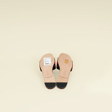 Christian Dior Bicolor Bandana Embroidered Dway Slide Sandal 37