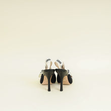 Christian Dior Black J'Adior Technical Fabric Slingback Pump 37