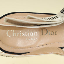 Christian Dior Black J'Adior Technical Fabric Slingback Pump 37
