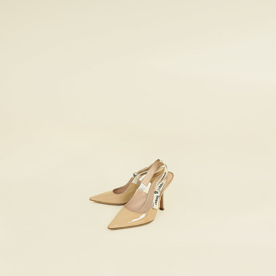 Christian Dior Nude J'Adior Slingback Pump 37