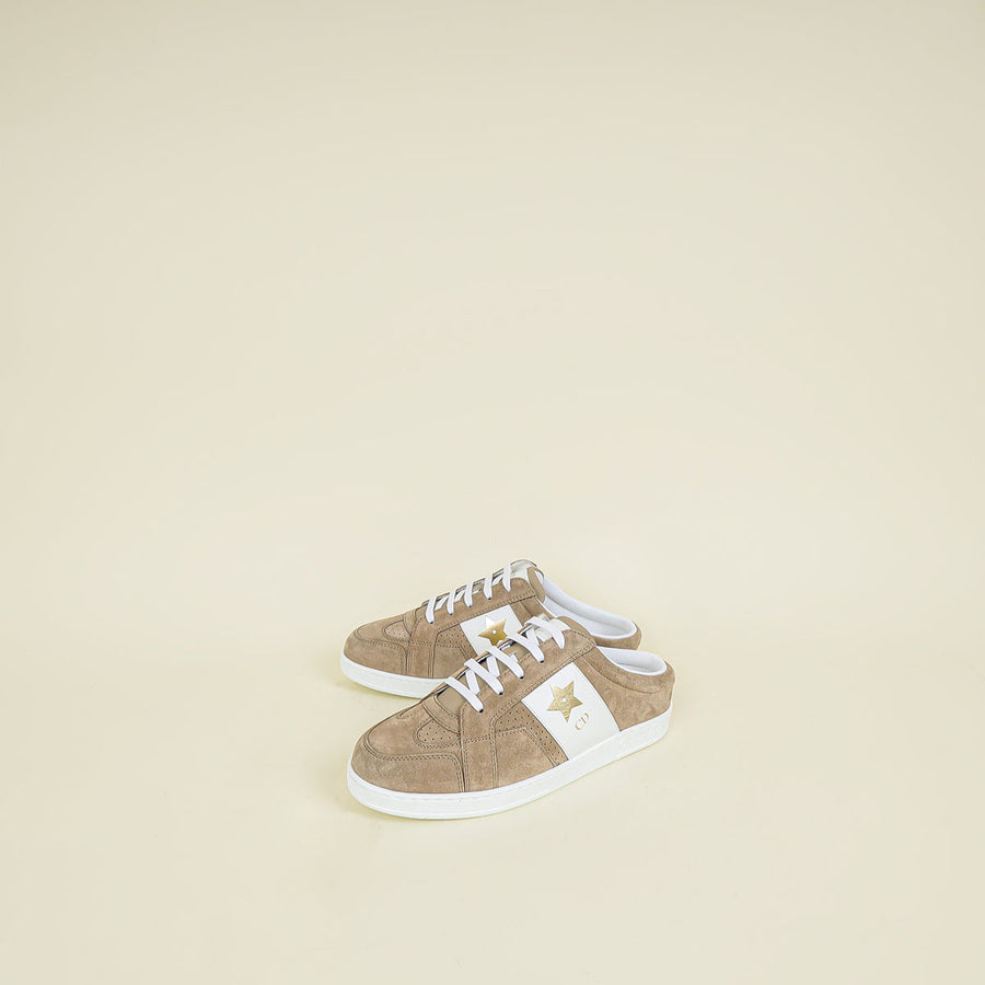 Christian Dior Rope Beige Open Heel Star Sneaker 37