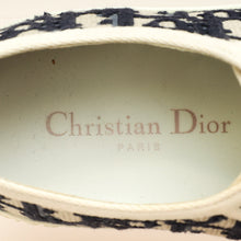 Christian Dior Navy Blue Oblique Oblique Walk N' Dior Low Top Sneaker 37