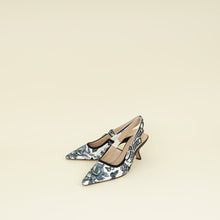 Christian Dior J'adior Butterfly Embroidered Flat Slingback 37
