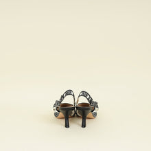 Christian Dior J'adior Butterfly Embroidered Flat Slingback 37