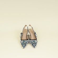 Christian Dior J'adior Butterfly Embroidered Flat Slingback 37
