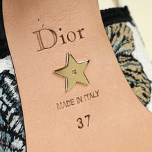 Christian Dior J'adior Butterfly Embroidered Flat Slingback 37
