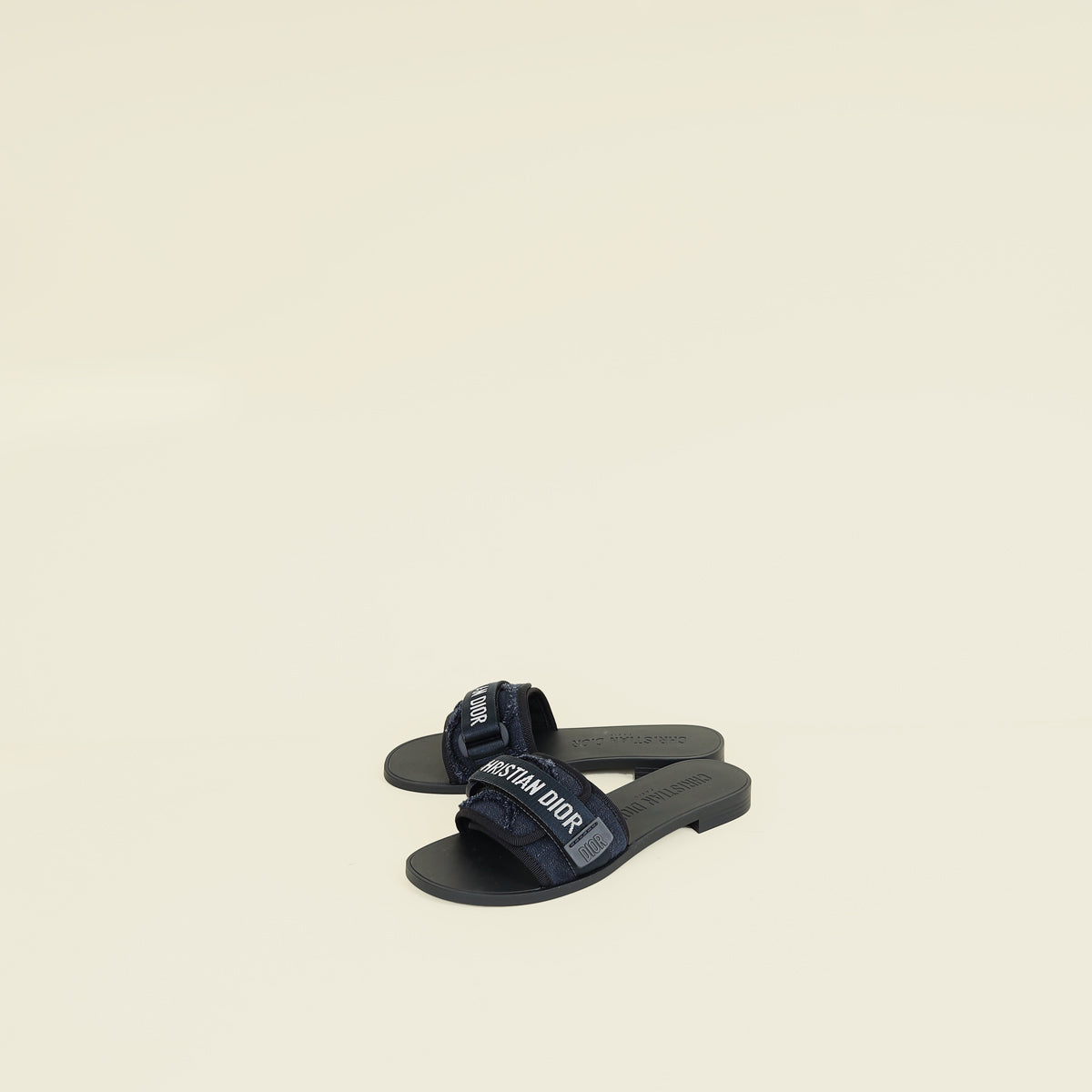 Christian Dior Deep Blue Dio(r)evolution Slide Sandal 37