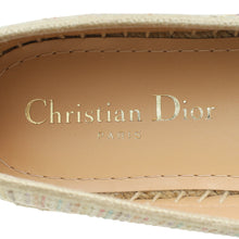 Christian Dior Beige Romance Lurex Technical Granville Espadrille 37