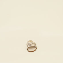 Christian Dior Beige Dioriviera Dway Slide Sandal 38.5