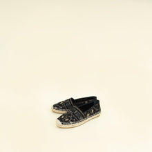 Christian Dior Bicolor Mizza Embroidered Granville Espadrille 38.5
