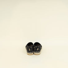 Christian Dior Bicolor Mizza Embroidered Granville Espadrille 38.5