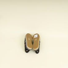 Christian Dior Bicolor Mizza Embroidered Granville Espadrille 38.5