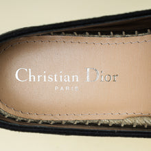 Christian Dior Bicolor Mizza Embroidered Granville Espadrille 38.5