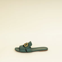 Christian Dior Leaf Green 30 Montaigne Flat Slides 38