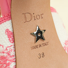 Christian Dior Bicolor J'adior Toile De Jouy Embroidered Slingback Pump Toile De Jouy