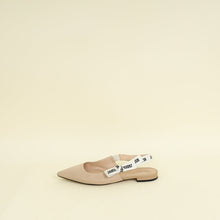 Christian Dior Beige J'adior Flat Slingback 38
