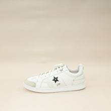 Christian Dior White CD Star Trainer Sneaker 38