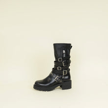 Christian Dior Black D-Fight Ankle Boot 39.5