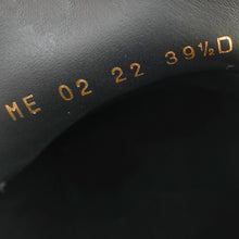 Christian Dior Black Code Loafers 39.5