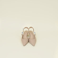 Christian Dior Powder Pink J'Adior Half D'Orsay Slingback Pumps 39.5