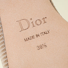 Christian Dior Powder Pink J'Adior Half D'Orsay Slingback Pumps 39.5