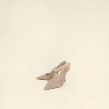 Christian Dior Rose Crystal Embellished J'Adior Slingback Pumps 39