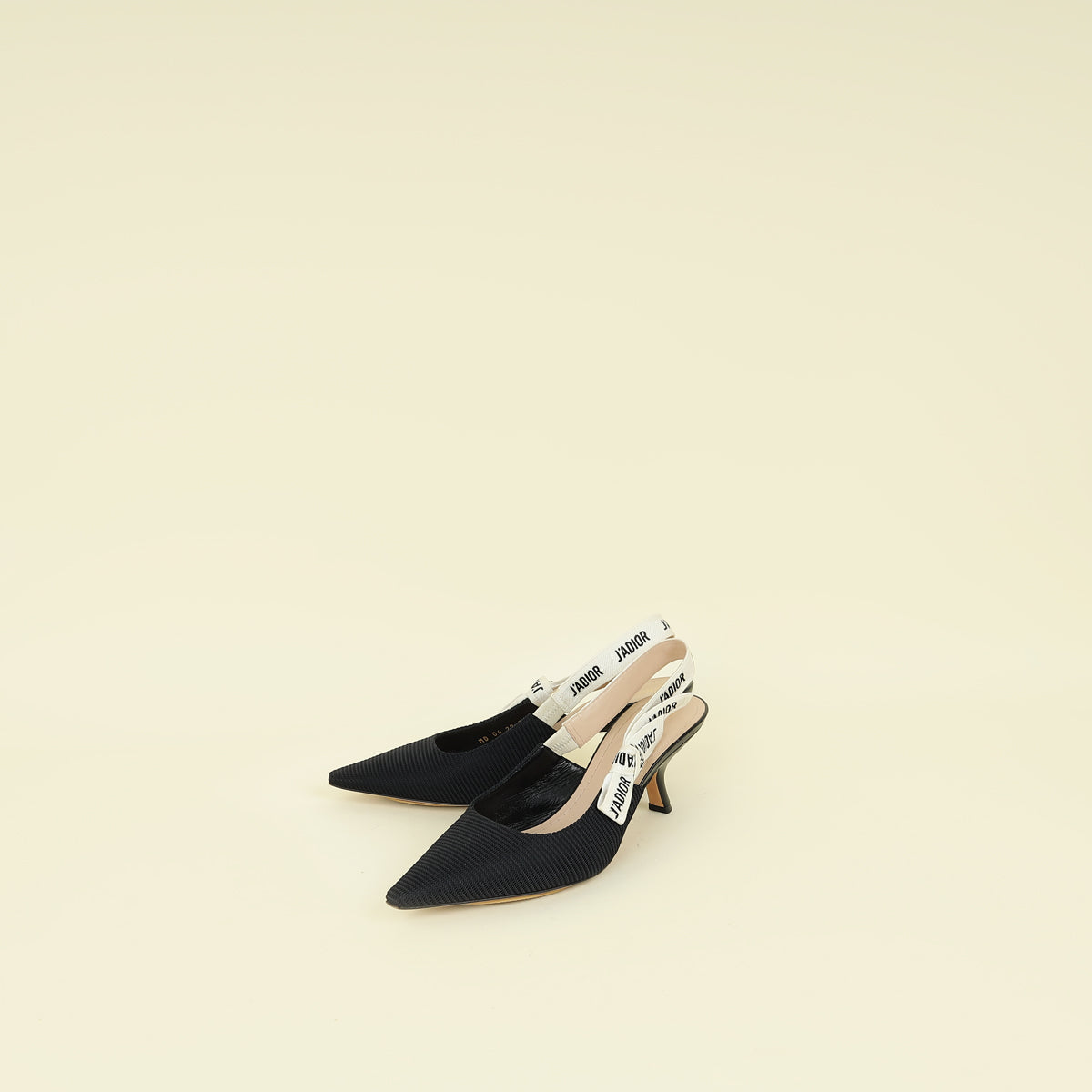 Christian Dior Black J'Adior Slingback Pump 39
