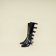 Christian Dior Black D-Idole High-Heeled Boots 39