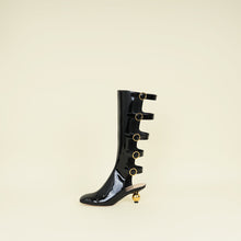 Christian Dior Black D-Idole High-Heeled Boots 39