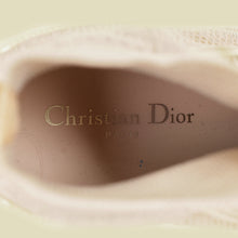Christian Dior Beige Cannage Knit Fabric Walk'n'Dior Sneaker 39
