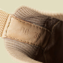 Christian Dior Beige Cannage Knit Fabric Walk'n'Dior Sneaker 39
