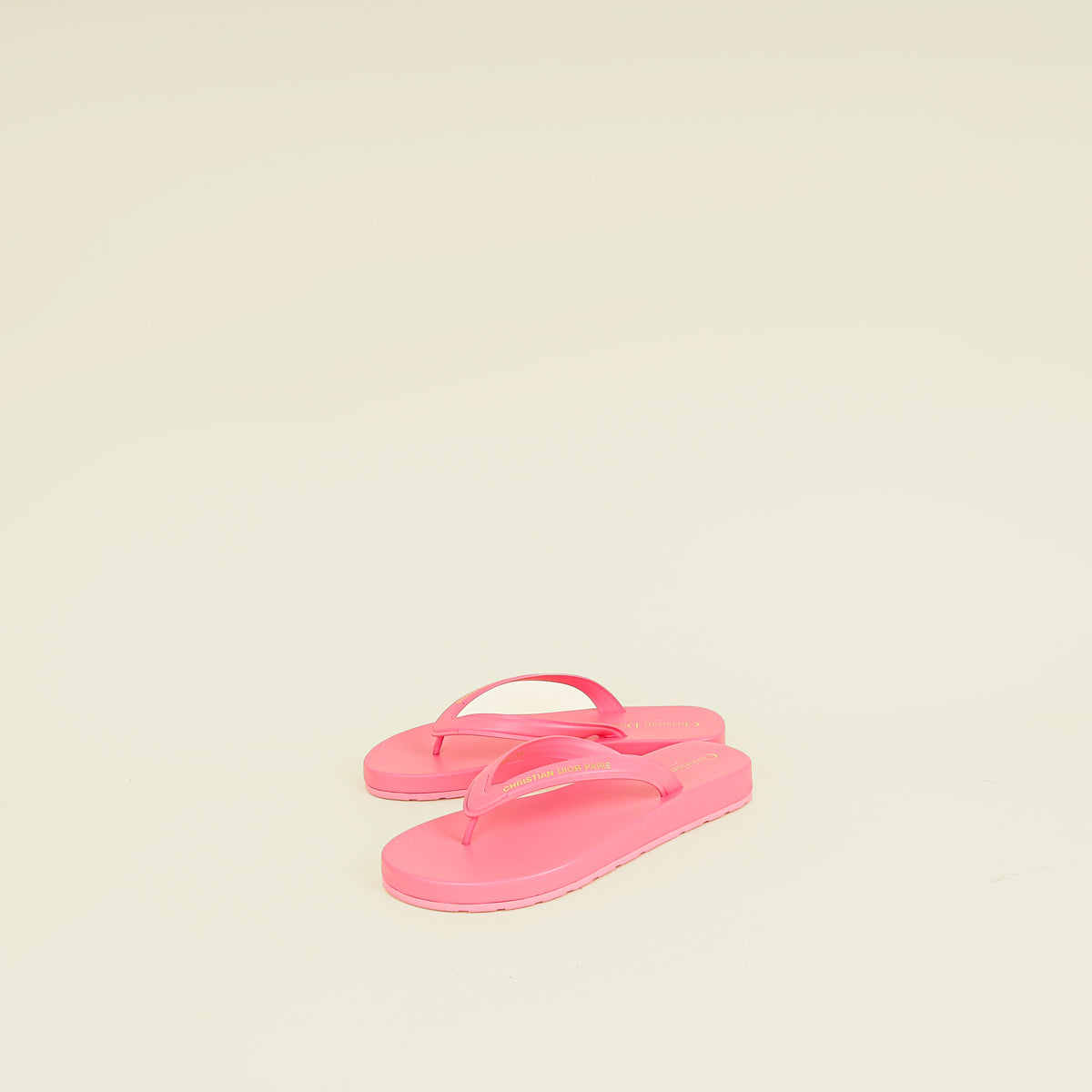 Christian Dior Candy Pink Diorsea Thong Sandal 39