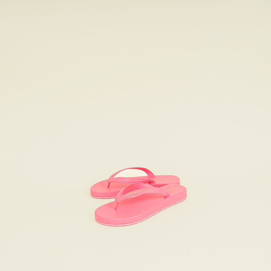 Christian Dior Candy Pink Diorsea Thong Sandal 39