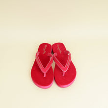 Christian Dior Rani Pink Velvet Diorsea Thong Sandal 39