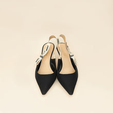 Christian Dior Black J'Adior Slingback Pump 40.5