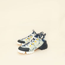Christian Dior Bicolor Tie & Dior D Connect Sneakers 40
