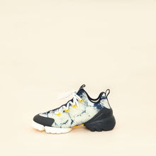 Christian Dior Bicolor Tie & Dior D Connect Sneakers 40