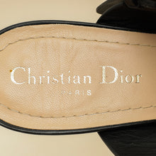Christian Dior Black D-Dior Heeled Mules 40