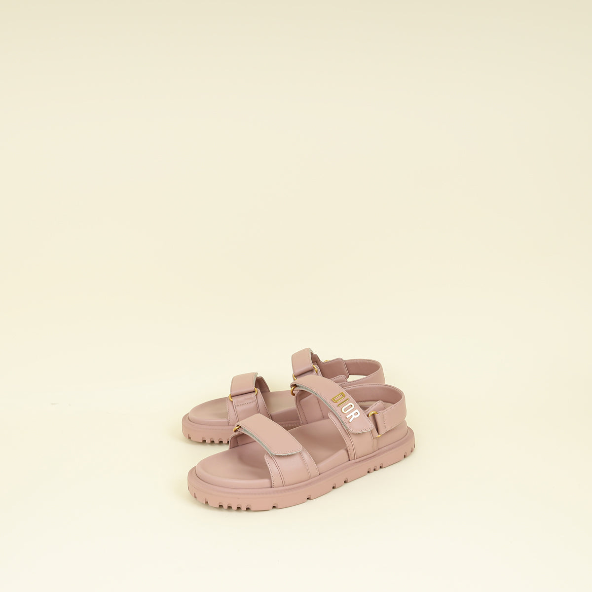 Christian Dior Rose Nude Dioract Sandal 40