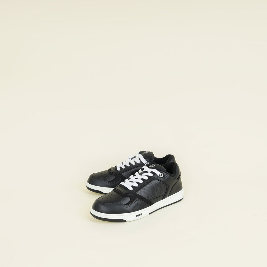 Christian Dior Black B27 Diamond Print Sneaker 40