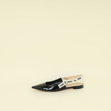 Christian Dior Black J'adior Flat Slingback 42