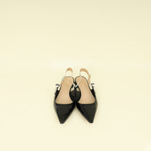 Christian Dior Black J'adior Flat Slingback 42
