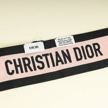 Christian Dior Multicolor D-Floral Mitzah Silk Twilly