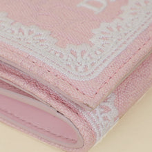 Christian Dior Soupir Pink Dioramour Dior Oblique Glycine Wallet