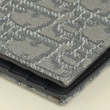 Christian Dior Bicolor Oblique Bifold Card Holder