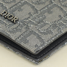 Christian Dior Bicolor Oblique Bifold Card Holder