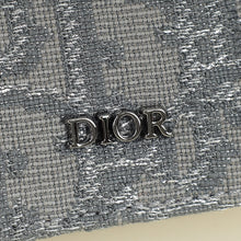 Christian Dior Bicolor Oblique Bifold Card Holder