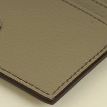 Christian Dior Beige Grey Caro Card Holder