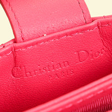 Christian Dior Pink Lady Dior 5 Gusset Card Holder