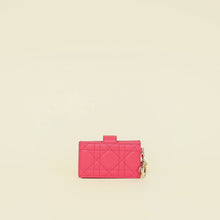 Christian Dior Pink Lady Dior 5 Gusset Card Holder